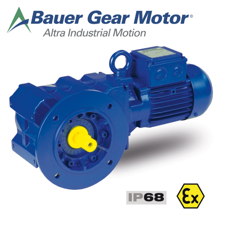 Bauer Gear Motor. Reductores Sinfín corona. Ejes paralelos.
